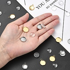 Наборы для изготовления подвесок из нержавеющей стали 304 своими руками&nbsp;DIY-YW0010-48