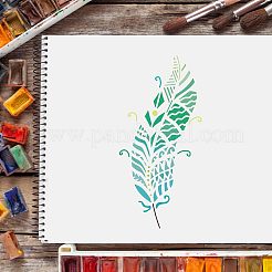 Wiederverwendbare Zeichenschablonen-Sets aus Kunststoff&nbsp;DIY-WH0172-311