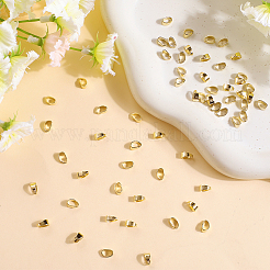 100 шт. латунные защелки на дужках KK-BBC0014-76G