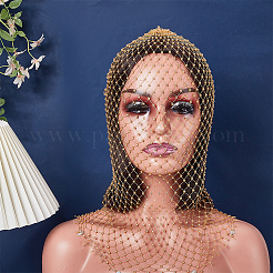 1 шт. полиэстеровая сетчатая вуаль для лица&nbsp;OHAR-FG0001-05B