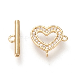 Латунные застежки-молнии из прозрачного кубического циркония KK-F820-01G