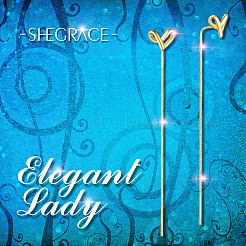 Привлекательные серьги из стерлингового серебра 925 нить JE599B