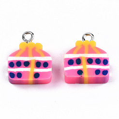 Полимерной глины ручной работы подвески CLAY-T016-74