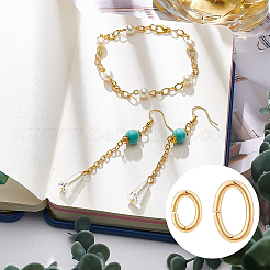 600 шт. 2 стильных латунных открытых соединительных кольца KK-BC0006-86