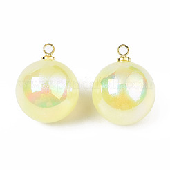 Абс пластмассовые жемчужные подвески&nbsp;PACR-T015-04B