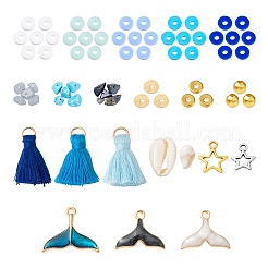 Бусины и подвески на тему океана DIY-FS0002-18