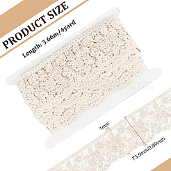 4 ярд хлопкового кружева для отделки OCOR-FG0001-83