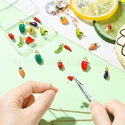 20шт 10 стиля подвески из сплава с эмалью&nbsp;ENAM-CJ0007-20