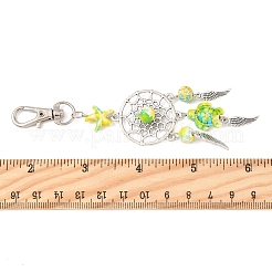 10 шт. 5 стиля подвеска в виде морской звезды черепахи из синтетической бирюзы и сплава HJEW-FZ00041