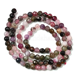 Натуральный турмалин бисер нитей G-RM250101-C2