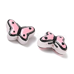 Прозрачные стеклянные эмалевые бусины&nbsp;LAMP-C023-03B