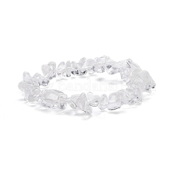 ナチュラル＆シンセティックミックスストーンチップビーズストレッチブレスレットセット女性用  内径：1-7/8~2インチ（4.8~5cm）  10個/セット&nbsp;BJEW-AL00004