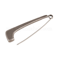 Broches épingles de sûreté extra larges en alliage&nbsp;JEWB-Z051-01P-01