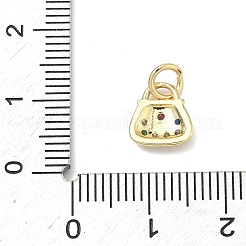 Латунные микро проложить кубического циркония подвески&nbsp;KK-K417-17G