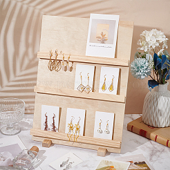 Стенды для карточек мест из соснового дерева ODIS-WH0025-188