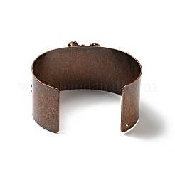 Открытый браслет-манжета с изображением солнца и звезды из натурального агата G-D468-24R