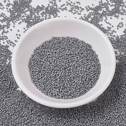 MIYUKIデリカビーズ  シリンダー  日本製シードビーズ  11/0  （db0882)マット不透明グレーab  1.3x1.6mm  穴：0.8mm  約20000個/袋  100 G /袋&nbsp;SEED-J020-DB0882