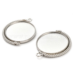 Цинк сеттингами подвески сплава кабошон&nbsp;LS-FIND-NH0001-13C-P