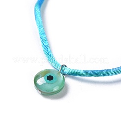 Bracciali in nylon con bretelle regolabili&nbsp;BJEW-JB04362-M