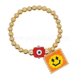 Braccialetti con ciondoli in perline di vetro in stile bohémien&nbsp;SK5207-5