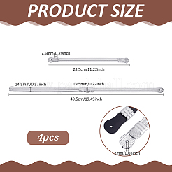 Лента для шляпы из искусственной кожи для ковбойской шляпы&nbsp;DIY-WH0723-028B