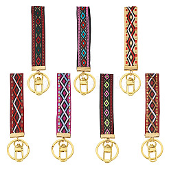 7шт. Винтажный брелок из полиэфирной ленты&nbsp;KEYC-TAC00047