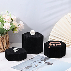 Организатор ожерелий из флока для ювелирных изделий ODIS-WH0009-33