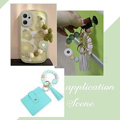 20шт 10 цвета силиконовые бусины&nbsp;SIL-CA0001-08