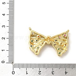 Настоящие 18к позолоченные латунные подвески с микропаве и кубическим цирконием&nbsp;KK-M281-01G-02