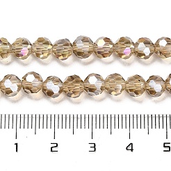 Perles en verre transparentes&nbsp;LS-EGLA-A035-T6mm-B16