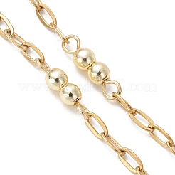 Изготовление браслета-цепочки из скрепок из нержавеющей стали 304&nbsp;AJEW-JB01579