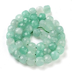 Chapelets de perles de jade blanche naturelle&nbsp;G-H028-A09-18