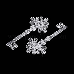 Прозрачные пластиковые большие подвески KY-T042-06