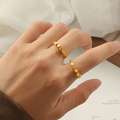 Fingerringe aus 304 Edelstahl für Damen&nbsp;FS-WG9ADE1-01