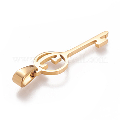 Pendentifs initiaux en acier inoxydable 304&nbsp;STAS-D019-09G-G