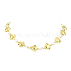 4 collier à maillons en acier inoxydable 304&nbsp;NJEW-JN06097