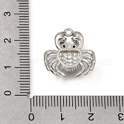 Anhänger aus Messing-ABS-Imitationsperlen&nbsp;KK-K427-24P