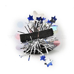 Заколка для волос из фетра с блестками на рождественскую тематику из крокодиловой кожи PHAR-U002-01G