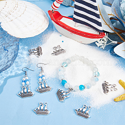 50 шт. Подвески из сплава в тибетском стиле TIBEP-SC0002-91