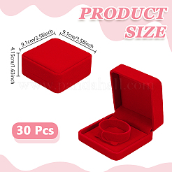 Scatole per imballaggio di braccialetti di velluto&nbsp;CON-WH0086-248B
