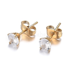 Ensembles de bijoux de Noël en acier inoxydable 304 avec strass&nbsp;SJEW-H301-07G