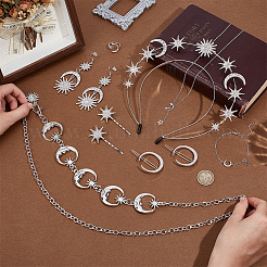 8 комплект ювелирных изделий из сплава&nbsp;SJEW-OC0001-02P