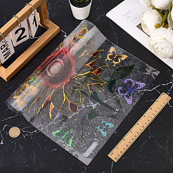 Водонепроницаемые наклейки на окна из ПВХ&nbsp;DIY-WH20053-13A