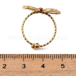 Offene Manschettenringe aus emailliertem Edelstahl 304&nbsp;SA-G002-02G-02