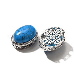 Синтетические бирюзовые многожильные звенья&nbsp;KK-M304-02P-11