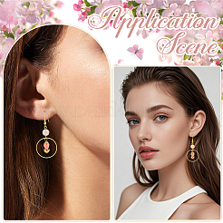 100 шт. 2 вида крашеных синтетических коралловых резных бусин&nbsp;CORA-SP0001-11B