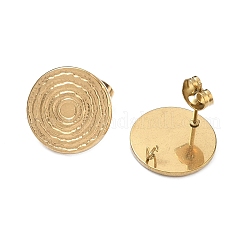 Фурнитура для сережек-гвоздиков из нержавеющей стали 304&nbsp;STAS-A139-04G