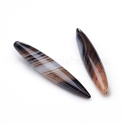 Натуральный полосатый агат / полосатые агатовые бусы&nbsp;G-L514-001A