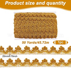 Металлизированная кружевная отделка OCOR-WH0086-92