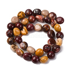 Природные mookaite бисер нитей G-D0002-D72